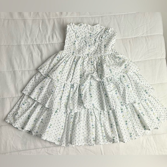 Janie and Jack Floral Print Dress - Picture 5 of 7